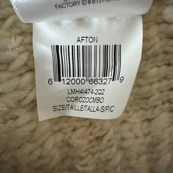 BCBGMaxAzria  Cream Ecru Wool Alpaca Blend Fringe Double Zip Up Sweater Vest - Picture 12 of 14